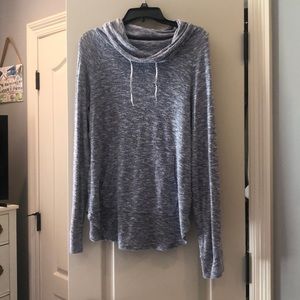 Light Purple Sweatshirt with high neck